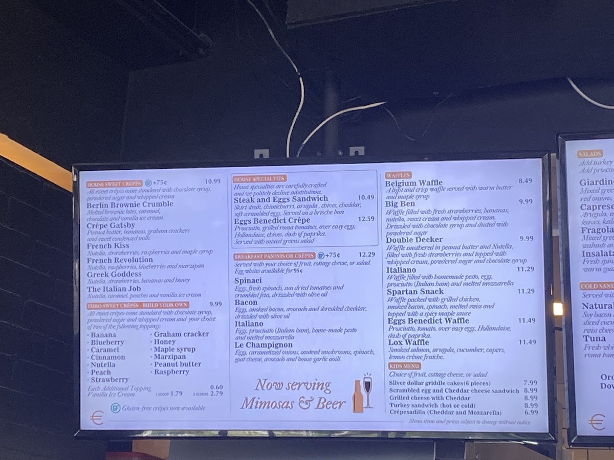 Euro Caffe Menu - Image 6